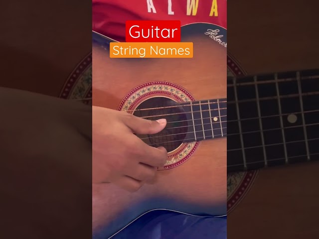 Guitar String Names #guitarstring #guitarstringnames #stringname
