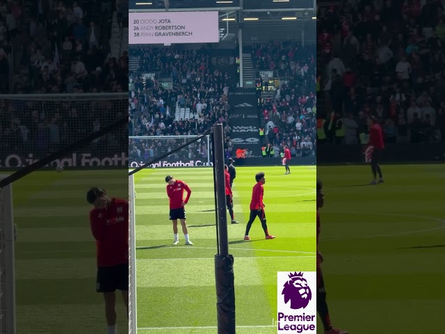 Fulham vs Liverpool #fulham #liverpool #premierleague #football #fulhamfc #liverpoolfc