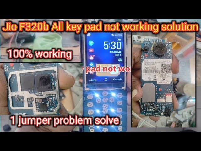 Jio f320b All key pad  not working solution / jio phone ka button kam nahi kar raha hai / jio keypad