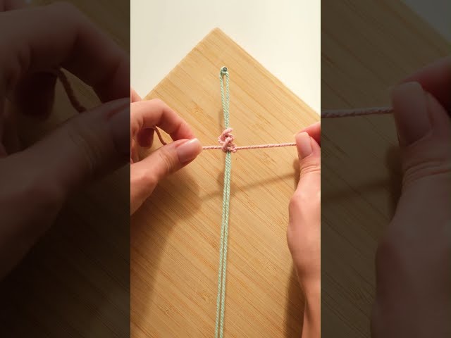 DIY Macrame Beaded Bracelet 🧶✨ | Easy Craft Kit!