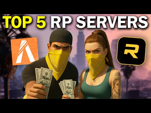 Top 5 Best GTA 5 Roleplay Servers in 2025 (FiveM & RageMP)