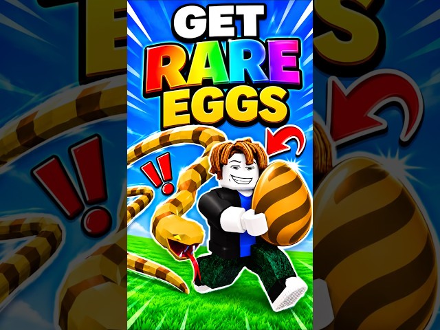 How to get rare eggs in steal an egg Roblox #roblox