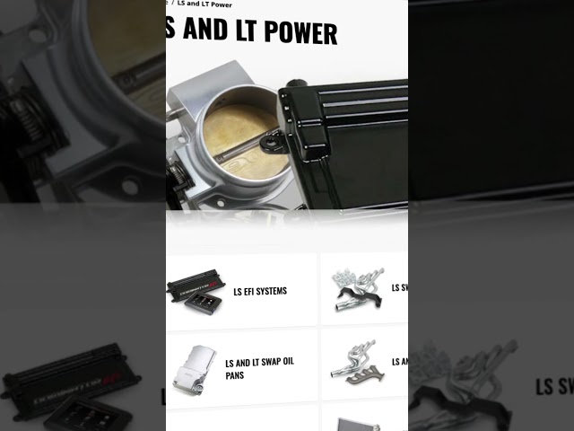 Holley Swap Essentials Configurator, Your Complete LS & LT Swap Kits for GM Cars & Trucks