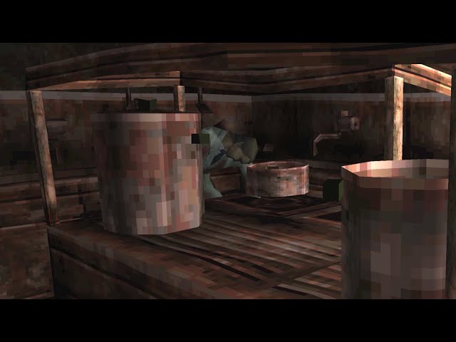 Silent Hill 4K #HQ Creepy parasite doctor doing weird things - correct brightness aspect ratio #SH1