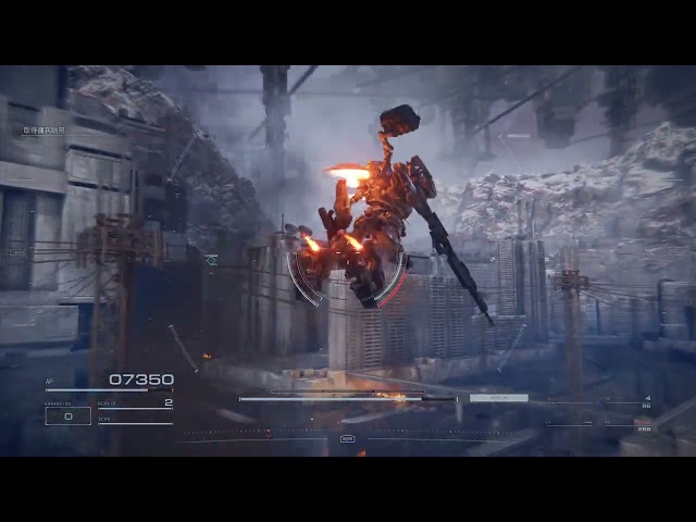 ARMORED CORE VI FIRES OF RUBICON 機戰傭兵VI 境界天火 🤖🆘♻️第一關：行星封鎖機構大型武裝直升機🚁4K HDR