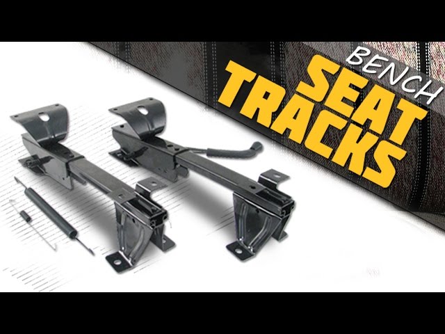 LMC Truck: Bench Seat Track Set for 69-72 Chevy/GMC Trucks