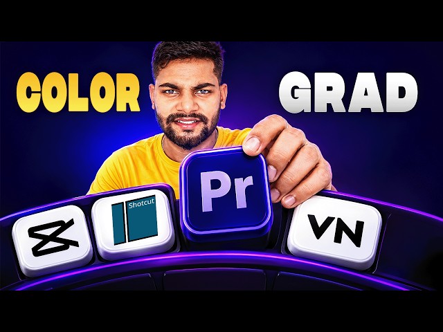 I Color Graded The Same Video on Every FREE Software