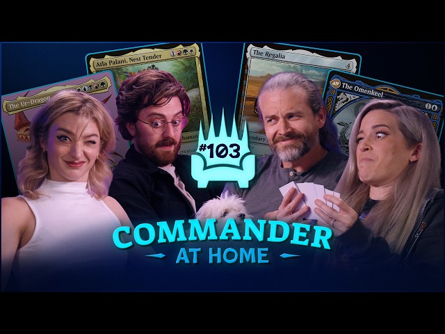 Amber Glenn stole my job...of playing Ur-Dragon while petting a dog! | Commander at Home Episode 103