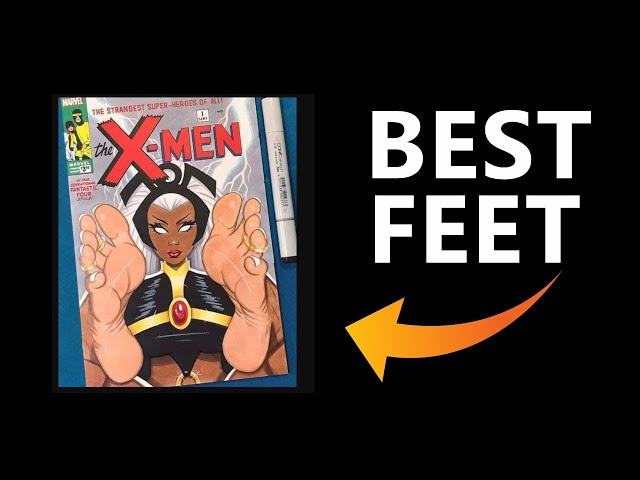 What Comic Book Character Has The Best Feet?