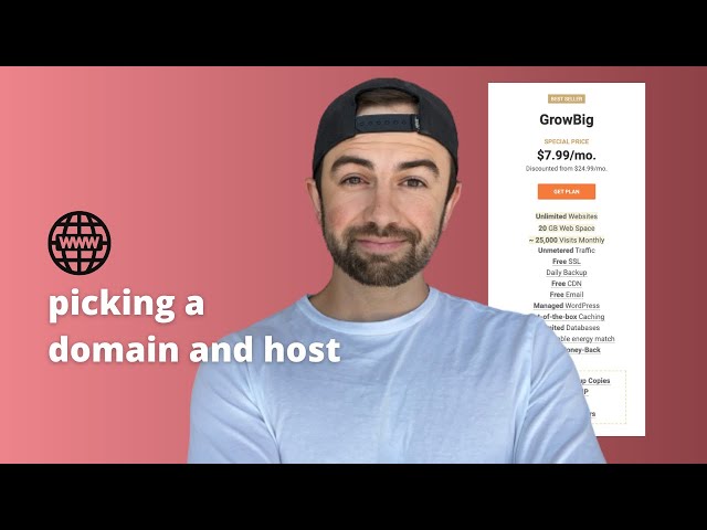 Buy A Domain Name & The Best Web Hosting Services | Build A Website
