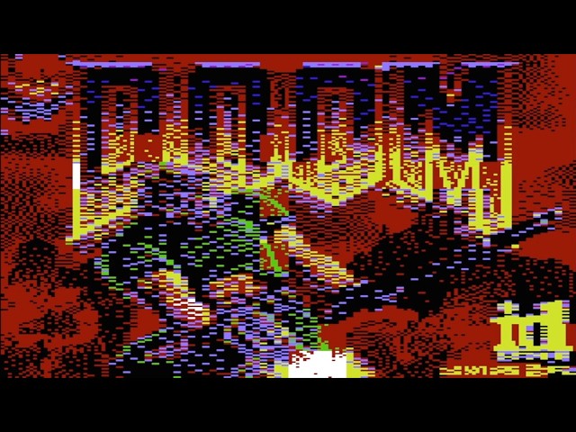 DOOM on a Commodore VIC-20 Intro.