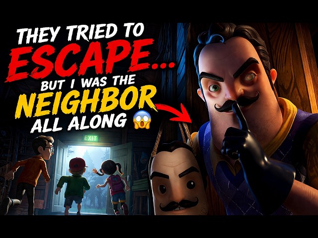 They Tried to Escape… But I Was the Neighbor All Along 😱