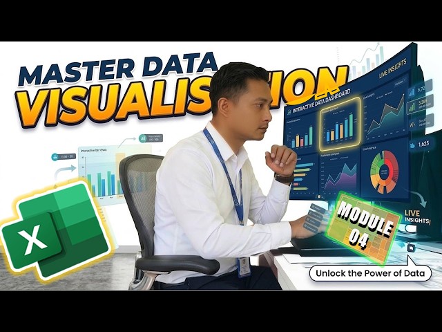 [Module04] – Concept Creating A Dashboard In EXCEL. ( Final Practice )