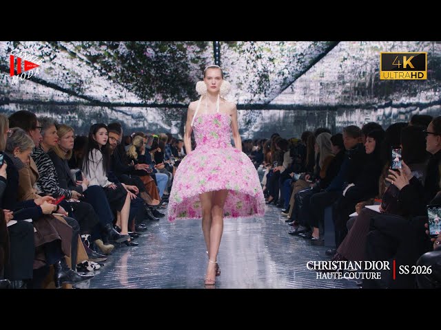 CHRISTIAN DIOR Haute Couture Spring Summer 2026 Paris 4K - Canale Moda