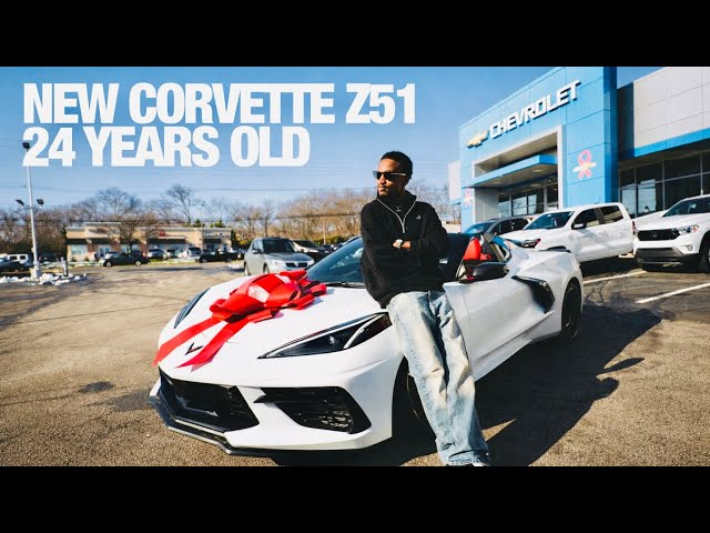 I Bought a Corvette C8 z51 at 24!! 