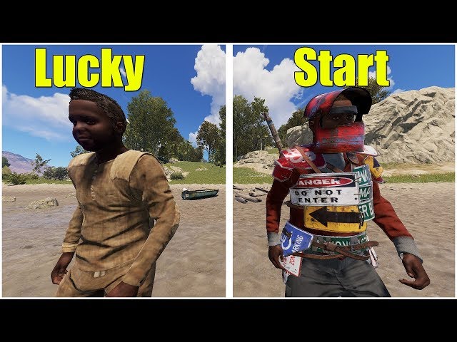 A LUCKY START | Rust (Duo/Trio) Survival S.1 EP.1