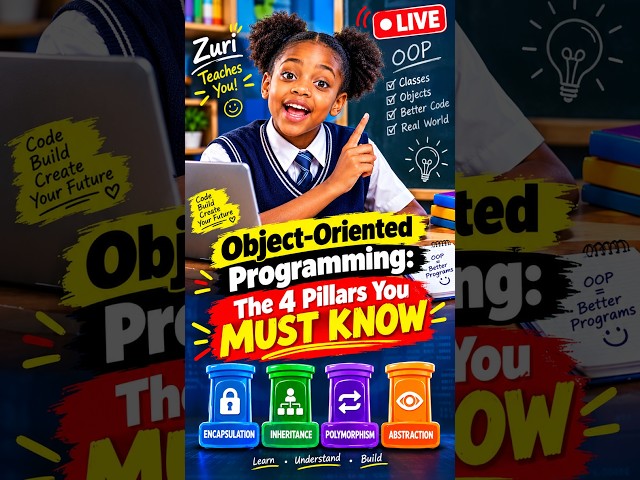 Object-Oriented Programming: The 4 Pillars You MUST Know 🔴 LIVE