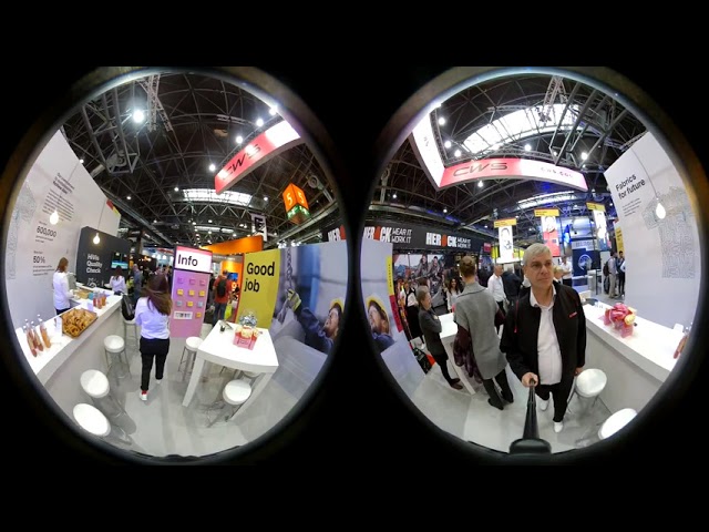 360 Grad Video vom CWS Messestand auf der A+A 2019 in Düsseldorf