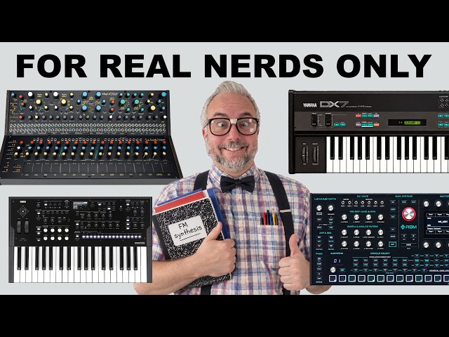 7 REALLY complicated Synthesizers! (NOT FOR BEGINNERS!!)