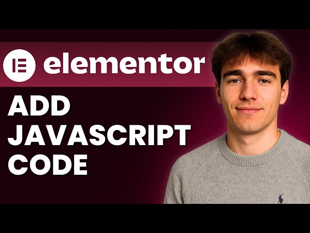 How To Add Javascript Code In Elementor (Tutorial 2026)