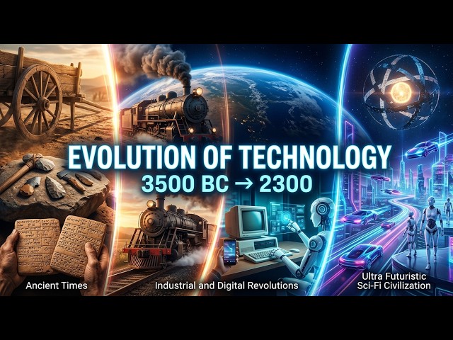Evolution of Technology (3500 BC – 2300) | How Technology Changed the World