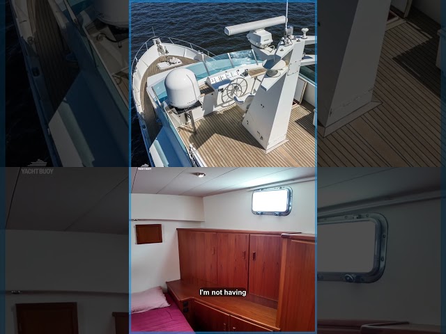 A first look below decks aboard the 1991 Moonen 56