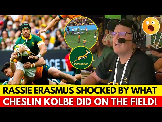 😱NO ONE EXPECTED THIS FROM CHESLIN KOLBE, NOT EVEN RASSIE ERASMUS! | SPRINGBOKS NEWS
