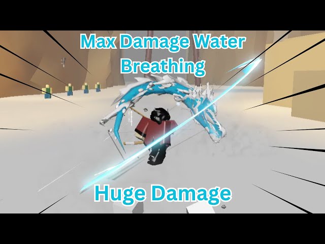 Max Water Breathing Showcase[Project Slayers]