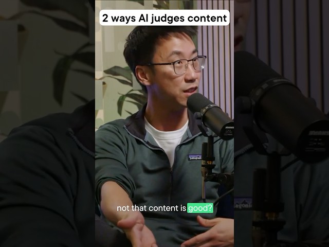 How AI actually judges “good” content