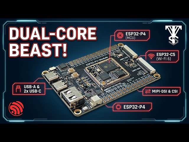 The ESP32 P4 + C5  Nobody's Talking About