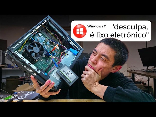 Turbinando meu PC usando sucata