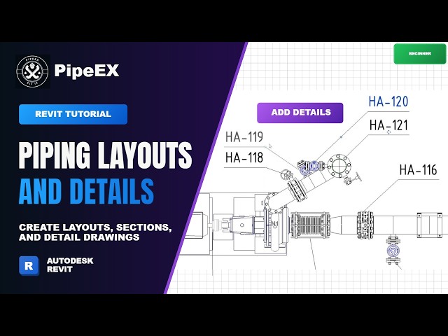 Revit Piping Layouts & Details: Layouts & Detail Drawings (Part 1)