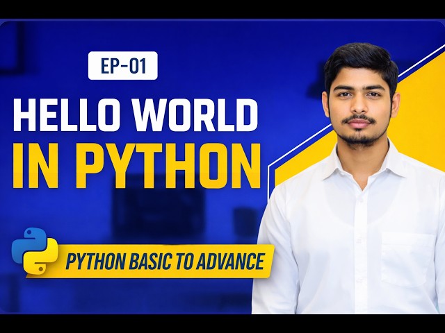 #1: Python Getting Started | Python Course Beginner to Expert #python #pythontutorial