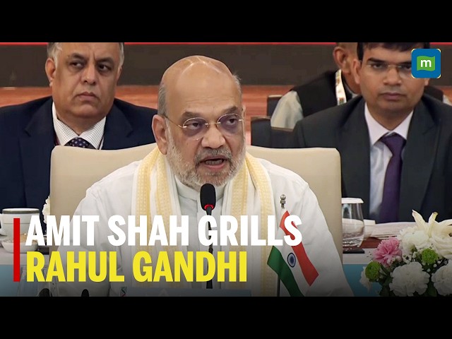 AMIT SHAH LIVE: Home Minister Hits Back at Rahul Gandhi | Breaking Live | Congress | CJP