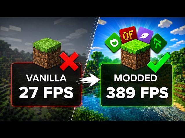 The BEST Minecraft Optimization Mods (2026)