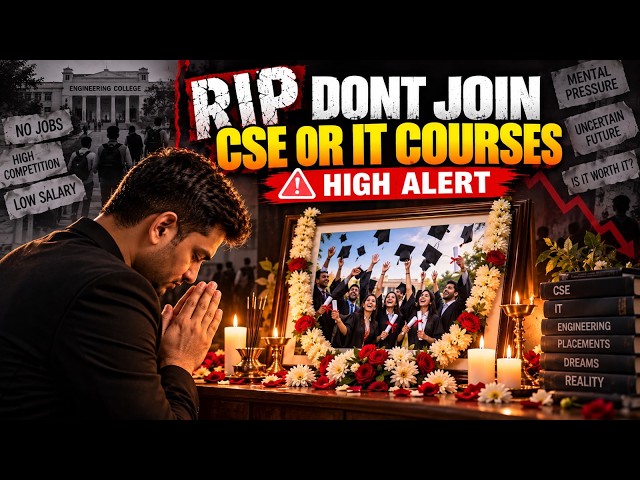 RIP CSE - IT - Dont Join CSE or IT Courses - High Alert