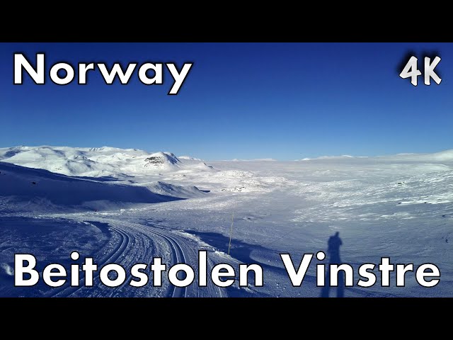 Cross-country Skiing in Norway: Beitostolen Vinstre in Jotunheimen (4K)