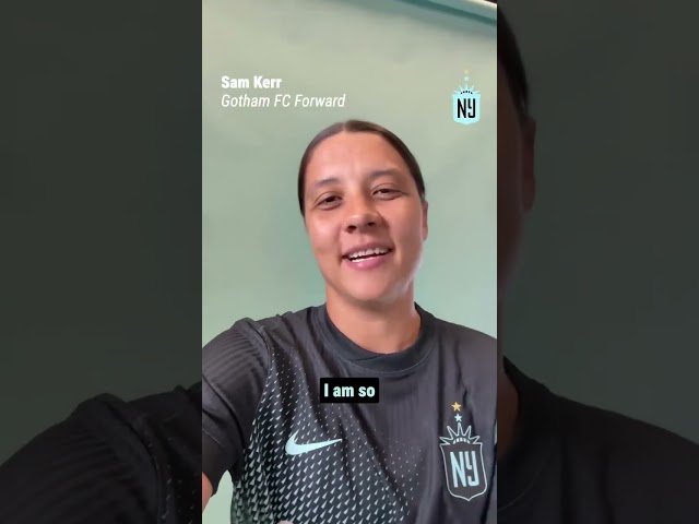 Gotham FC announce Sam Kerr has rejoined the club 👀 (viagothamfc/IG)