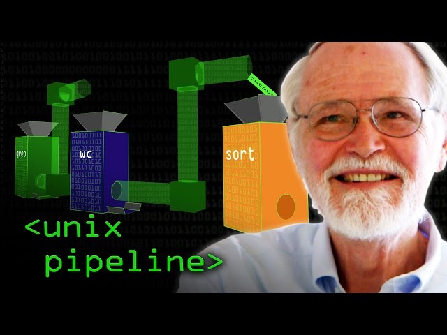 Unix Pipeline (Brian Kernighan) - Computerphile