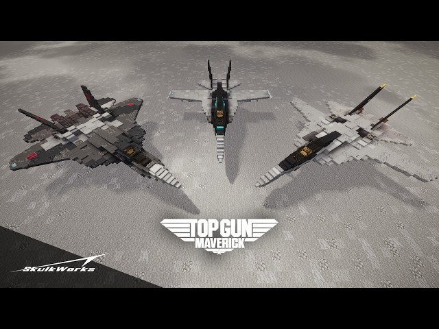 I Recreated TOP GUN in Minecraft | Create Aeronautics