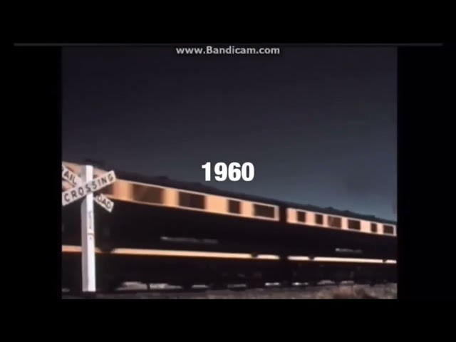 Evolution of trains!