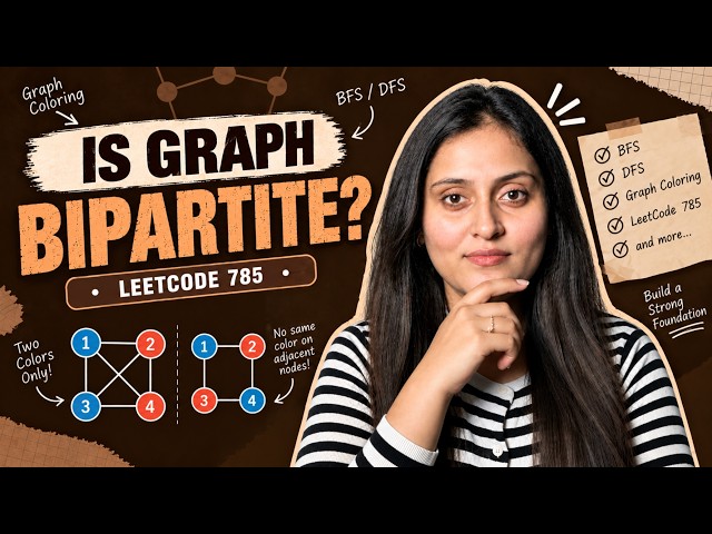Is Graph Bipartite? | BFS & DFS | LeetCode 785 | Graph Coloring | Python, Java & C++