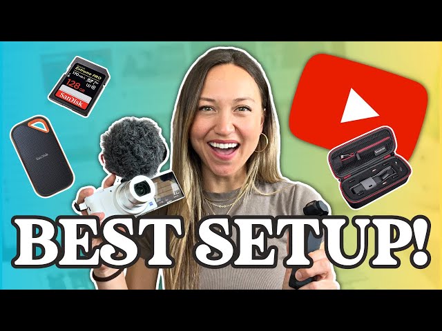 Best YouTube Setup! BEHIND THE SCENES 👀 Beginner Guide to Cameras, Gear, Software!
