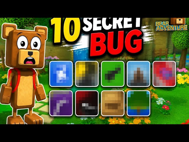 Top 10 Secret Bug Most Players Missed In Super Bear Adventure!? 😲 