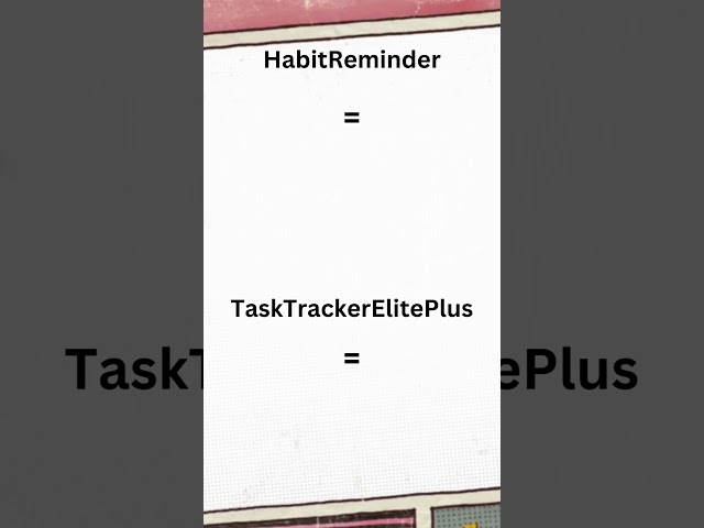 Habit Reminder