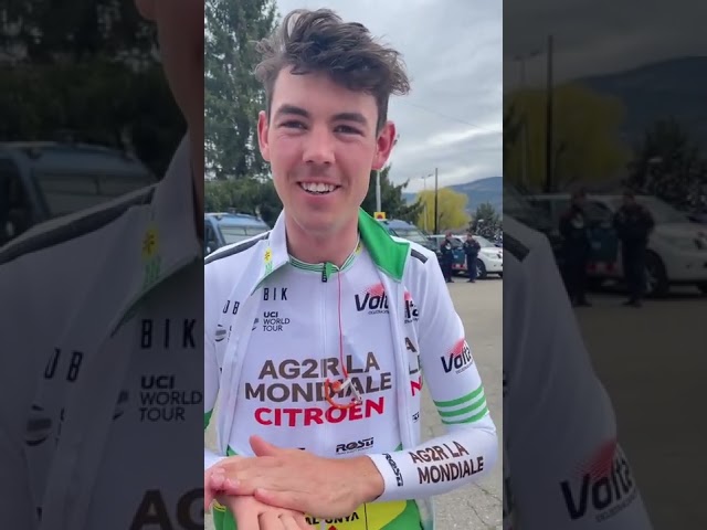 I drove to the race to ask Ben O’Connor how he’s going #shorts