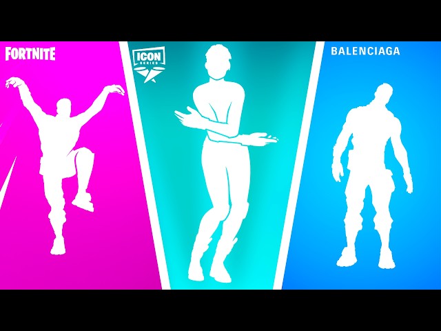 The Rarest Collaboration Emotes in Fortnite! (Item Shop Edition)