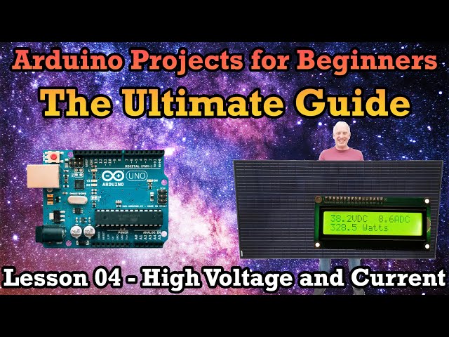 Arduino Ultimate Guide Lesson 4 – Solar Panel Voltage and Current