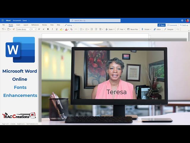 How to pin and unpin Fonts on Microsoft Word Online and Desktop?