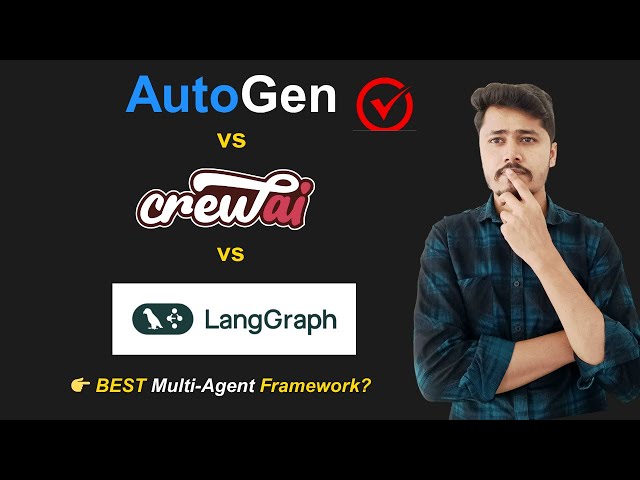 AutoGen vs CrewAI vs LangGraph 🔥 Which Multi-Agent AI Framework Should You Use in 2025?